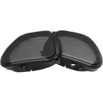 Replacement Speaker Grilles — Front, Black