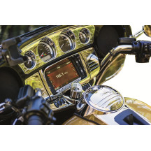 Tri-Line Stereo Trim — Chrome kit