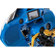 Replacement Speaker Grills — Black, front mount, pair