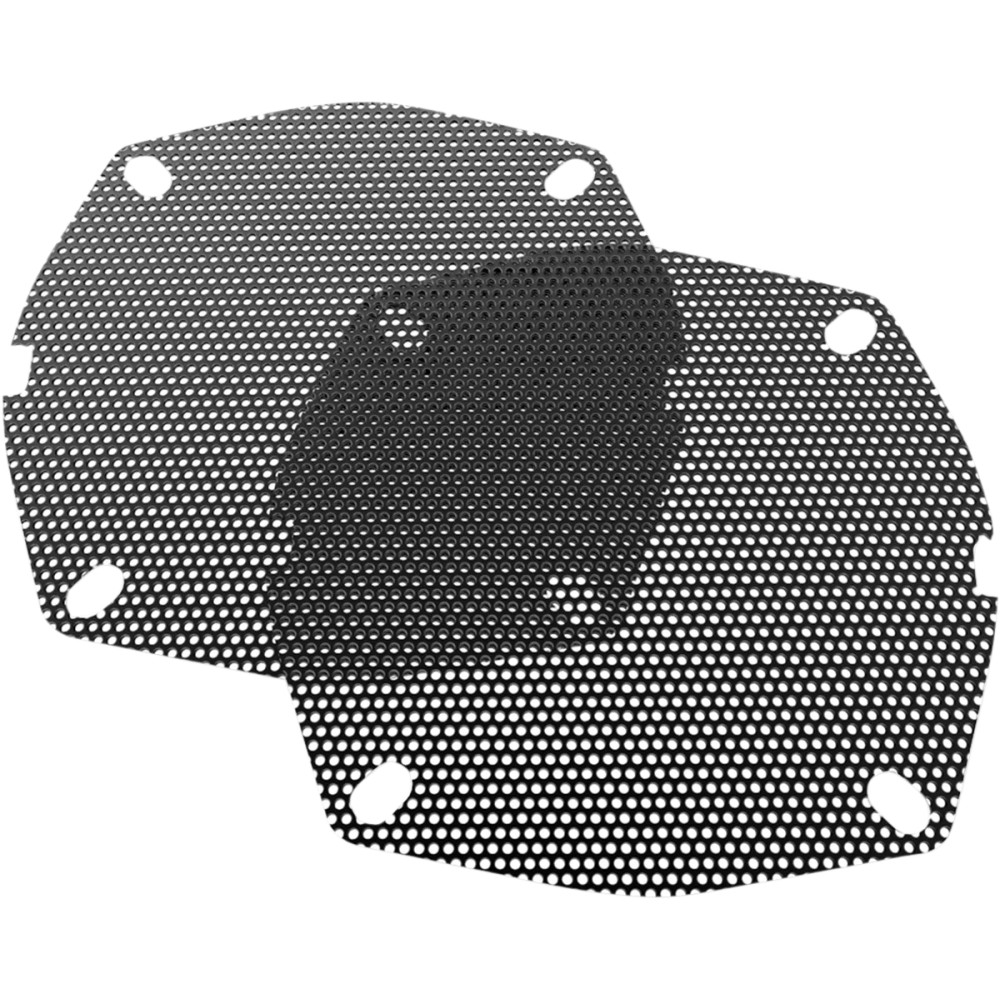 Replacement Speaker Grilles — Black, Front, Pair