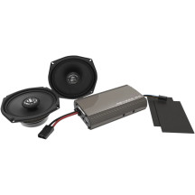 225 W Amp/Front Speaker Kit — Rev 225 SG, Black, Gray