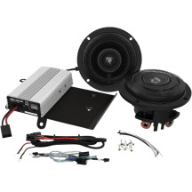 Speaker and Amplifier Kit — 165 mm (6-1/2"), Harley-Davidson®
