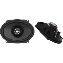 XL Series Lid Speakers — Saddlebag lid fit, Harley-Davidson®, Pair, 120 W, 2 Ω, Black