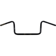 1" Ape Hanger Handlebar — 1" clamp, 10" rise, 38" width, gloss black