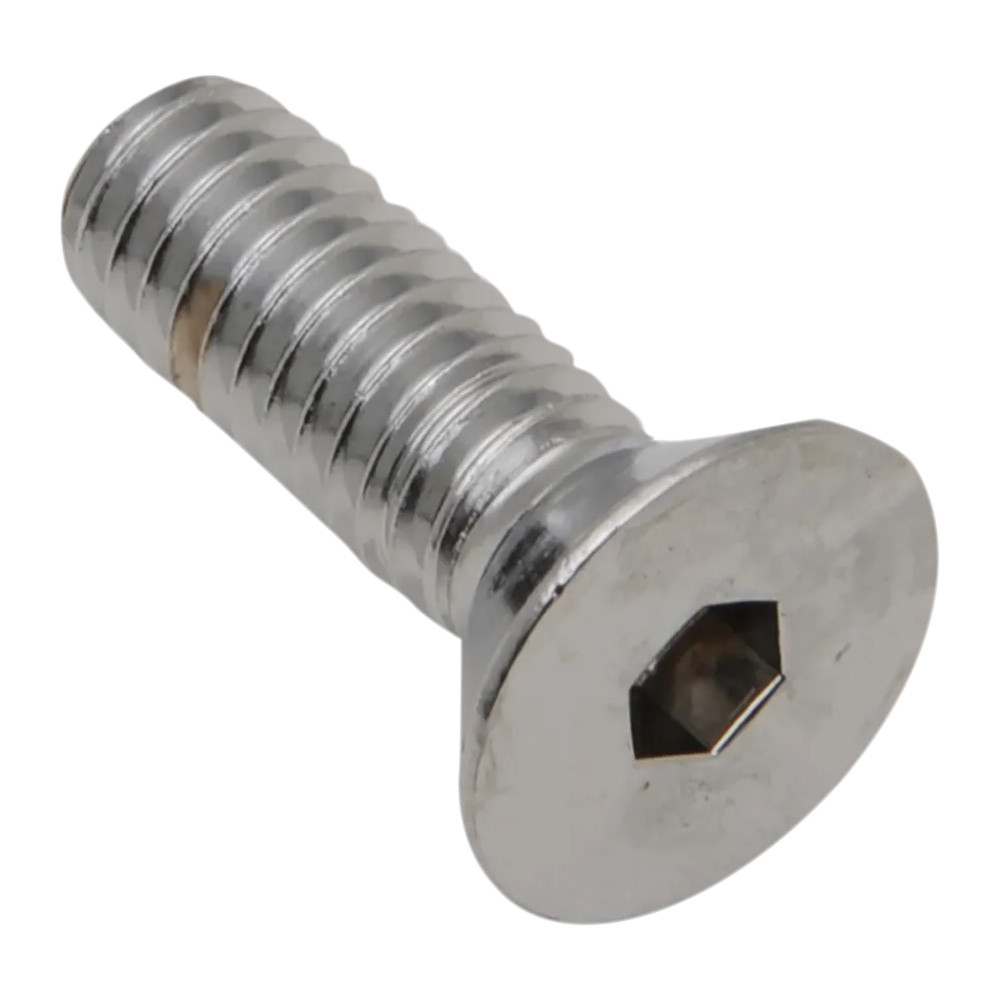 Tornillos avellanados de cabeza hexagonal — 25.4 mm (1"), paquete de 10, cabeza plana (avellanada)