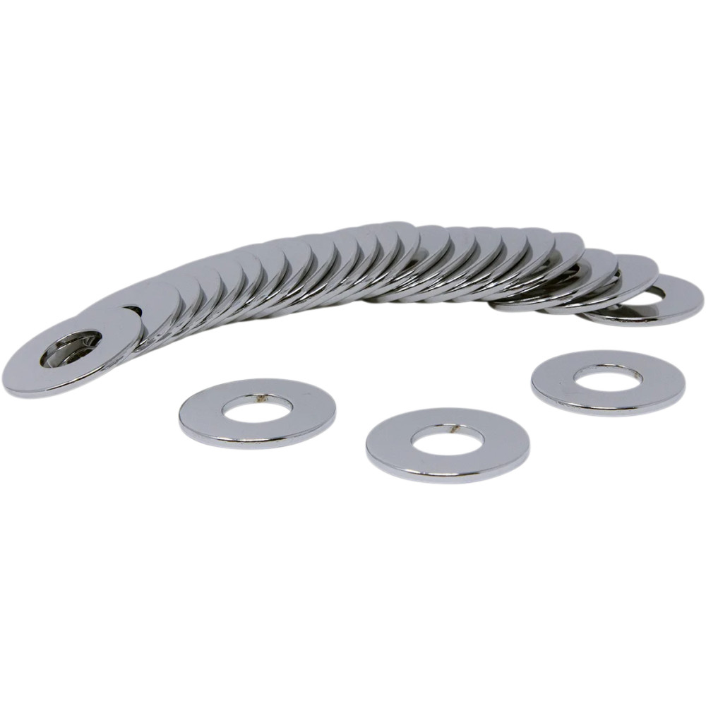 Specialty Washers — 25 pack, USS, chrome