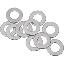 Specialty Flat Washers — 17/32" ID, 10 pack, chrome