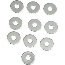 Arandelas planas especiales — 11/32" , cromo