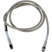 Street Legal™ Universal Brake Lines — 52", Silver clear-coated