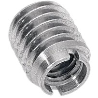 Reductor de rosca — 1/2"-13 a 5/16"-18, plateado