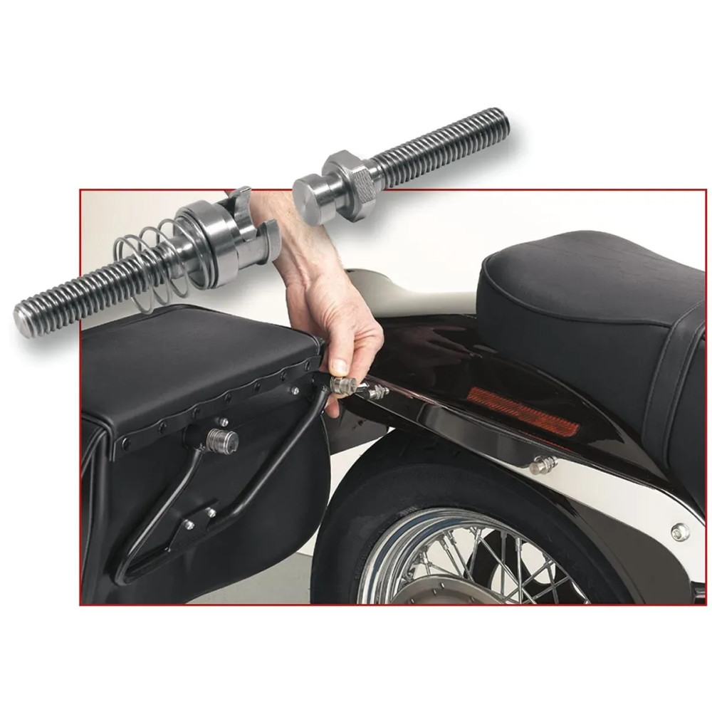 BareBack® Saddlebag Mounting System — Polished