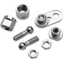 Front Turn Signal Swivel Kit — Chrome