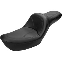 King 2-Up Seat — 30.5 in overall length, 14 in driver seat, Black