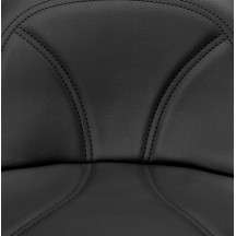 King 2-Up Seat — 30.5 in overall length, 14 in driver seat, Black