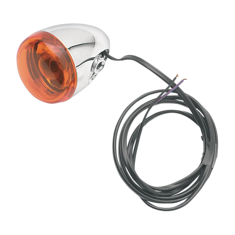 Intermitente personalizado — 12V, trasero, montaje con soporte, lente ámbar