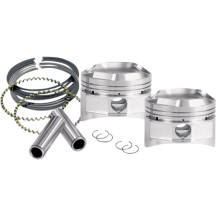 Piston Kit for S&S Motors — Bore 3.625" oversize +0.020", Displacement 96 cu in, 93 cu in, 88 cu in