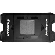 Foldable Bike Mat — 180 cm × 99 cm, Black