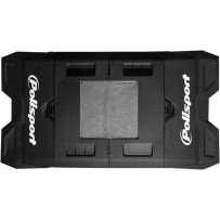 Foldable Bike Mat — 180 cm × 99 cm, Black