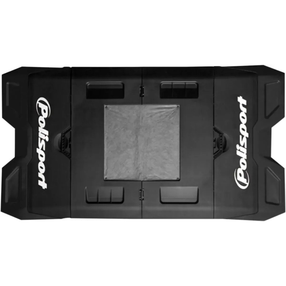 Foldable Bike Mat — 180 cm × 99 cm, Black
