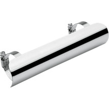 Protector térmico universal — Diámetro interior 50.8 mm (2"), Largo 178 mm (7"), Cromo