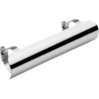 Protector térmico universal — Diámetro interior 50.8 mm (2"), Largo 178 mm (7"), Cromo