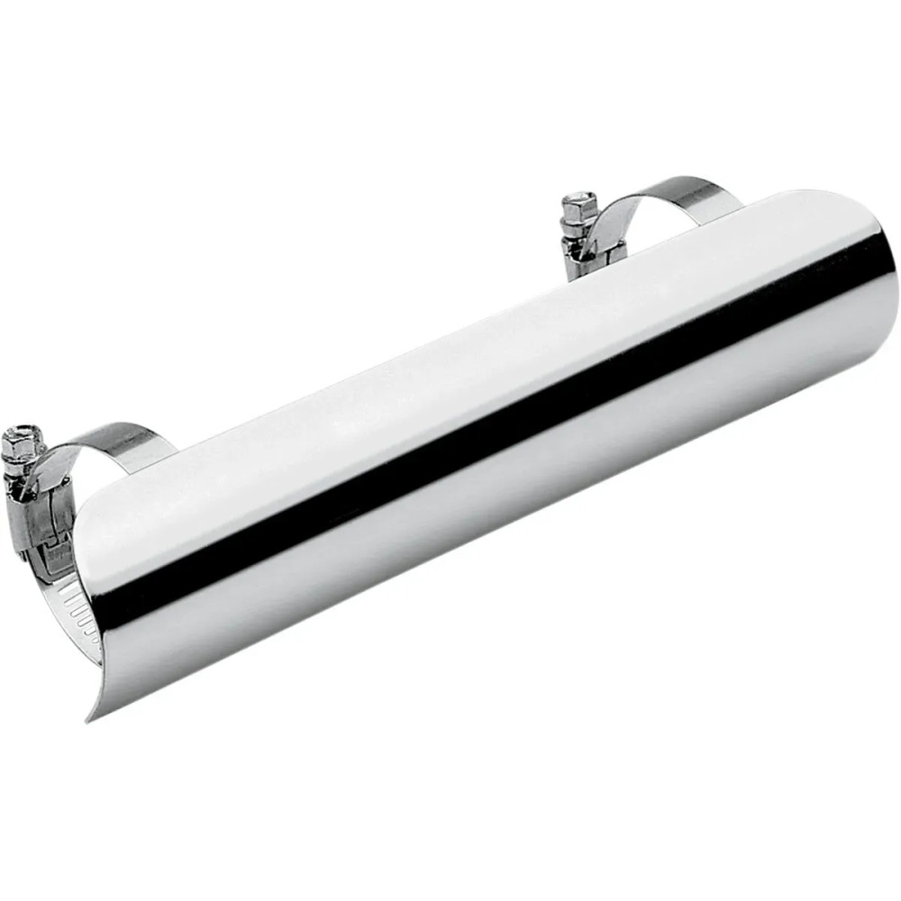 Protector térmico universal — Diámetro interior 50.8 mm (2"), Largo 178 mm (7"), Cromo