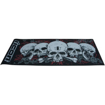 Pit Mat — 200 × 80 cm, Large, Black, Red, White