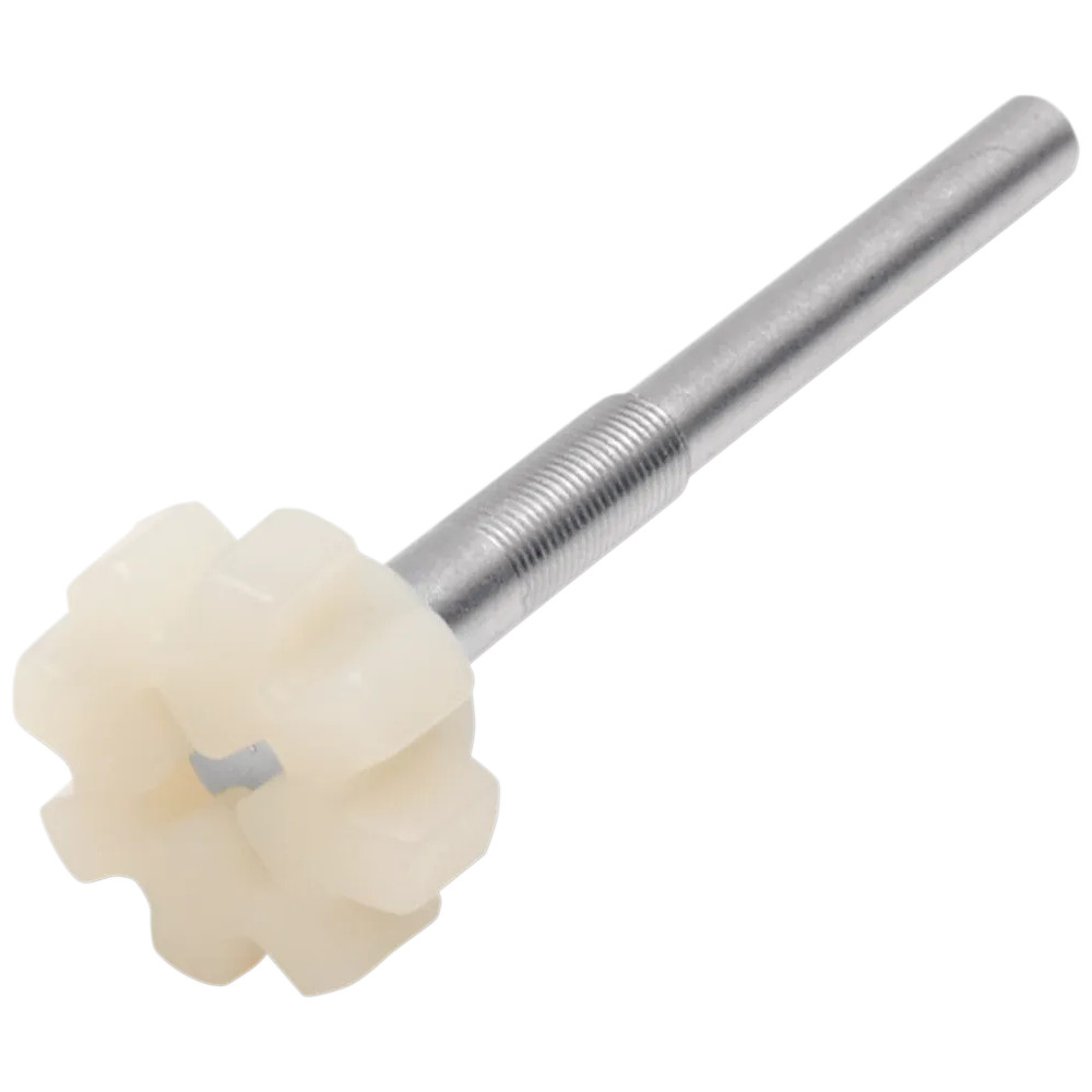 Ajustador corto de tornillo de ralentí de repuesto para carburador HSR 42/45 — Plata