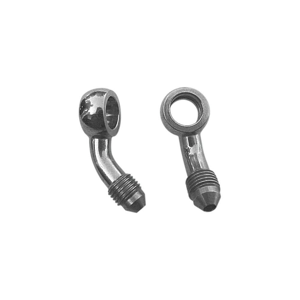 Banjo Fitting — 10 mm (3/8"), -3 AN male, polished