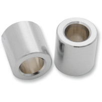 Turn Signal Spacers — 19 mm (3/4"), front mount, chrome, 2-pack