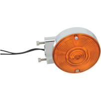 Replacement Turn Signal — 12V, Front mount, Amber lens