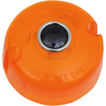 Lentes de intermitente — ámbar, azul, delantero, trasero