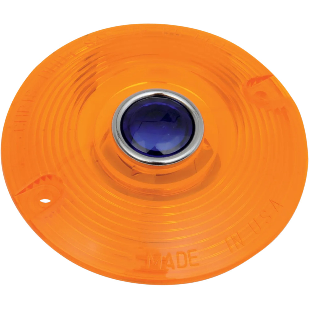 Lentes de intermitente — ámbar, delantero/trasero