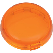 Replacement Lens for Deuce-Style Turn Signals — Amber, Front/Rear