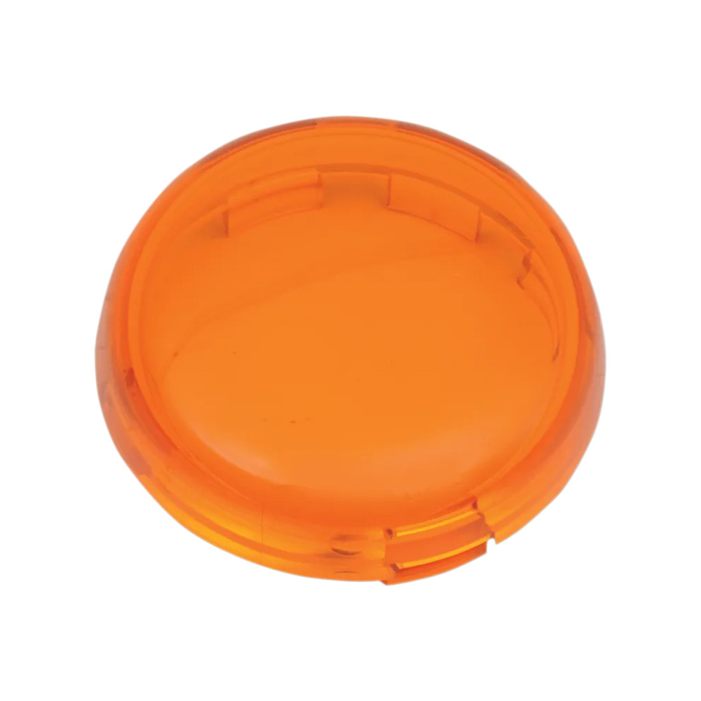 Replacement Lens for Deuce-Style Turn Signals — Amber, Front/Rear