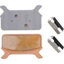 Sintered Metal Harley/Buell Brake Pads — 104 mm length, 11.6 mm thickness, 62 mm width