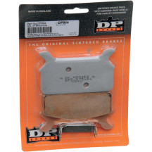 Sintered Metal Harley/Buell Brake Pads — 104 mm length, 11.6 mm thickness, 62 mm width