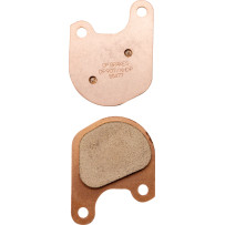 Sintered Metal Harley/Buell Brake Pads — 53.6 mm length, 6.4 mm thickness