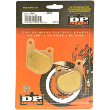 Sintered Metal Harley/Buell Brake Pads — 53.6 mm length, 6.4 mm thickness