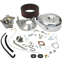 Kit Super E de carburador con colector — garganta 1-7/8", venturi 1-9/16", hasta 100 ci