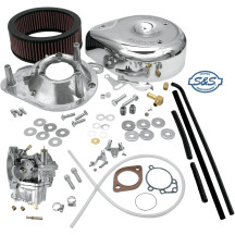 Super E Carburetor Kit without Manifold — 1-7/8" throat, 1-9/16" venturi, fits up to 100 cu in