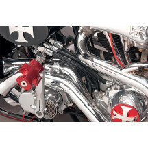 Black Braided Hose — 9.5 mm (3/8"), 183 cm (6')