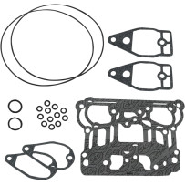 Rocker Cover Gasket Kit — For '99–'06 Big Twin Cam S&S Rocker Boxes, 6-bolt style