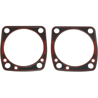 Juntas de base metálicas — Base de cilindro, 0,43 mm (0,017"), Taladro estándar