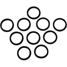 Juntas de carcasa de arranque de repuesto — Solenoide, montaje interior, paquete de 10