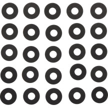 Arandela de tapa de balancines — paquete de 25, montaje en tapa de balancines