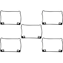 Replacement Rocker Box Cover Gaskets — 5-pack, lower mount