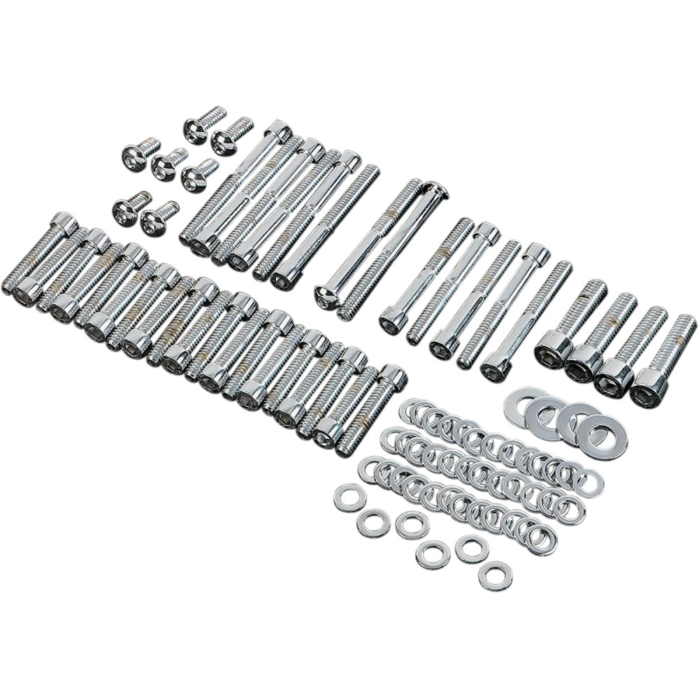 Side Cover Bolt Kit — Chrome