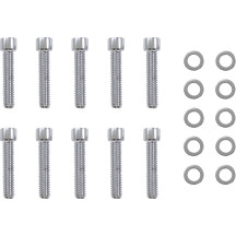 Kit de pernos para tapa de leva — cromado, pulido