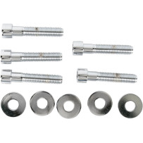 Belt Sprocket Bolt Kit — Belt Sprocket to Hub Mount, Chrome